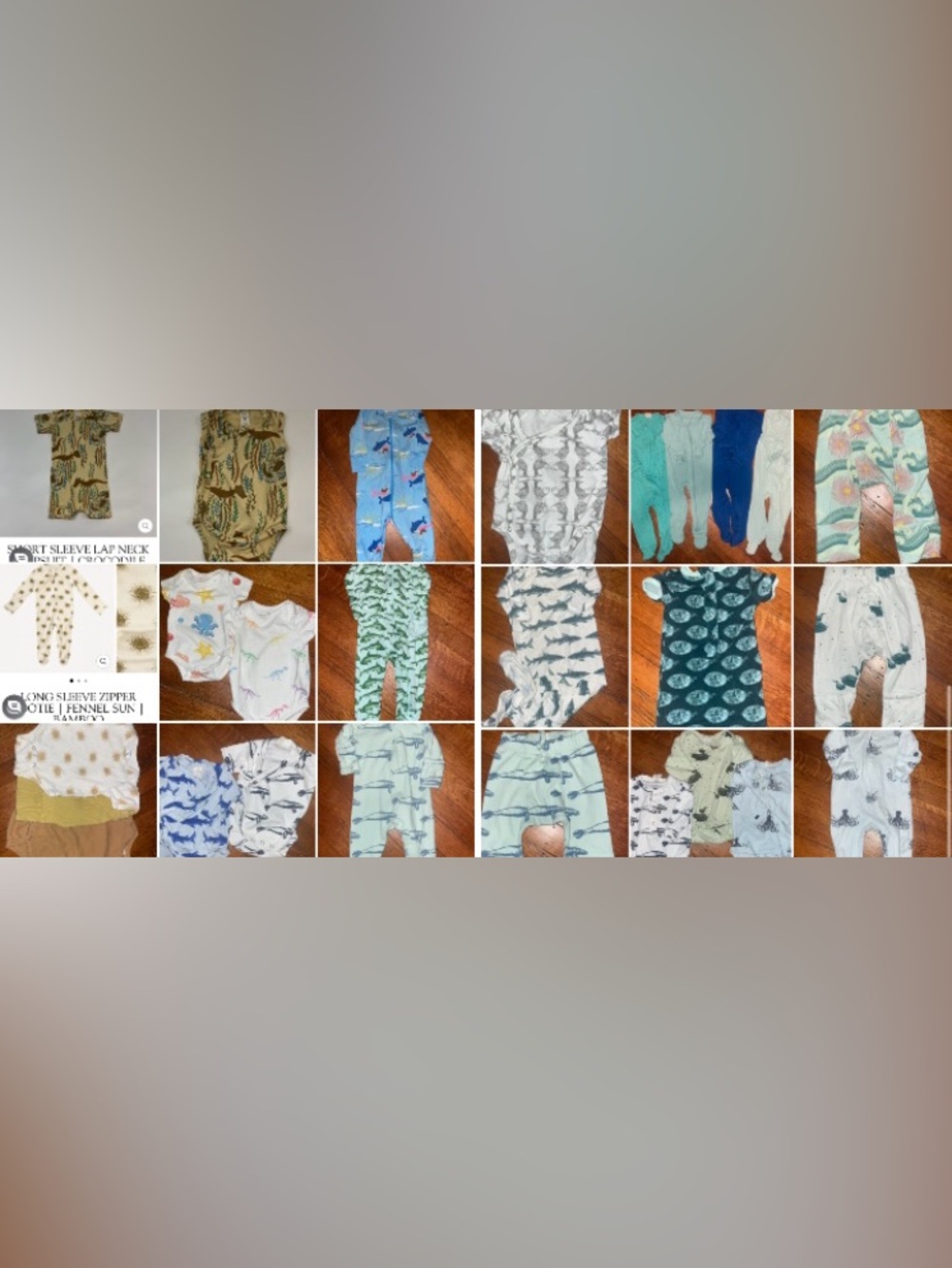 25 piece ocean aquatic vacation beach water nb - 6 mo mo bundle lot baby clothes